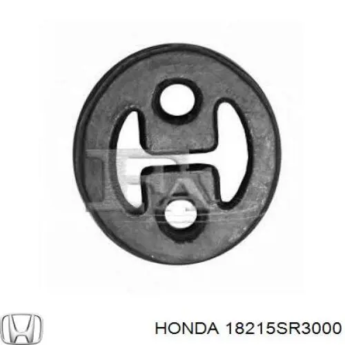 Подушка крепления глушителя Honda 18215SR3000