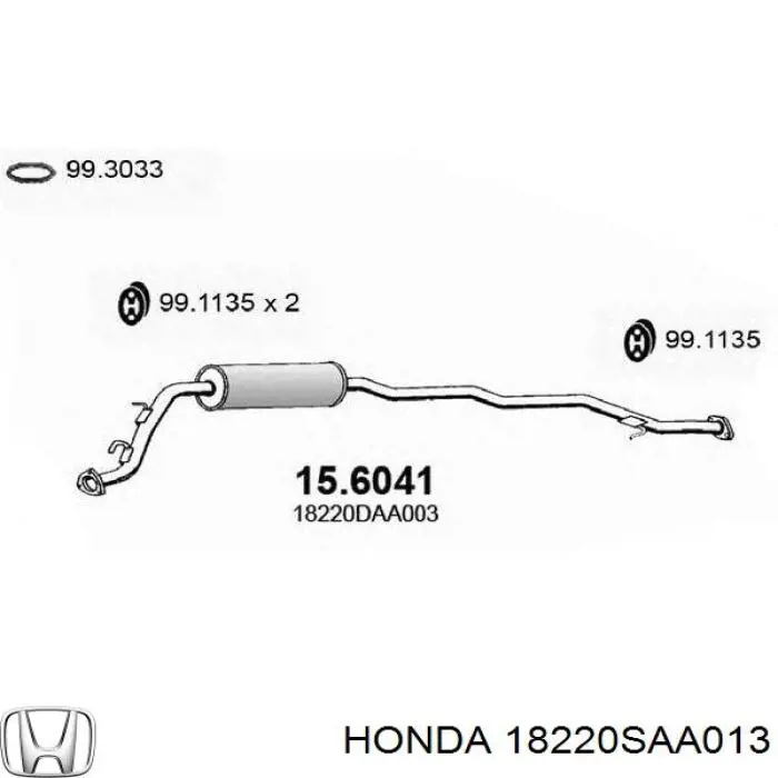 18220SAA013 Honda