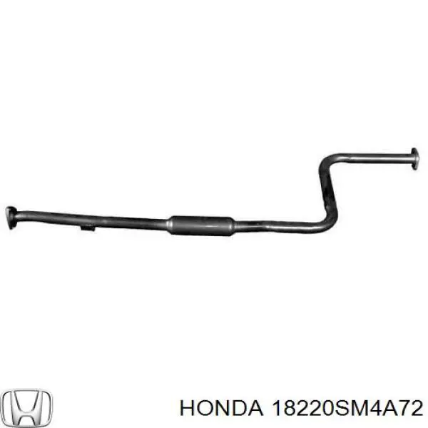 Глушитель, центральная часть Honda 18220SM5A11 цена, от 49.08 USD