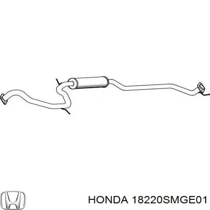  Honda 18220SMGE01 цена, от 38.01 USD