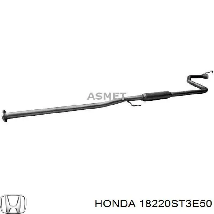  Honda 18220ST3E50 цена, от 57.66 USD
