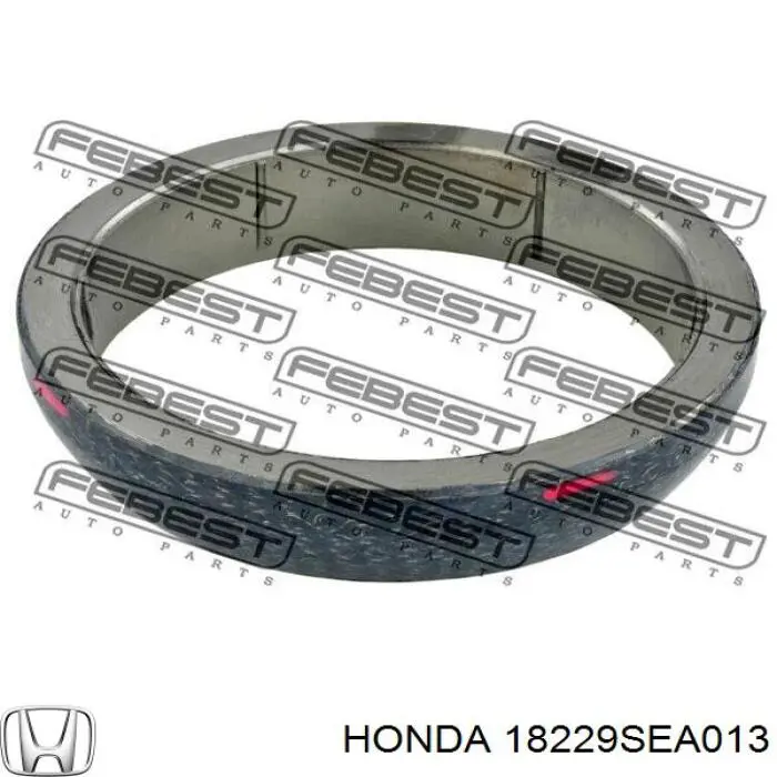 Прокладка глушителя 18229SEA013 Honda