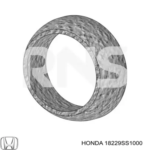 18229SS1000 Honda кольцо приемной трубы глушителя