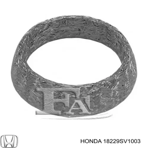 18229SV1003 Honda кольцо приемной трубы глушителя
