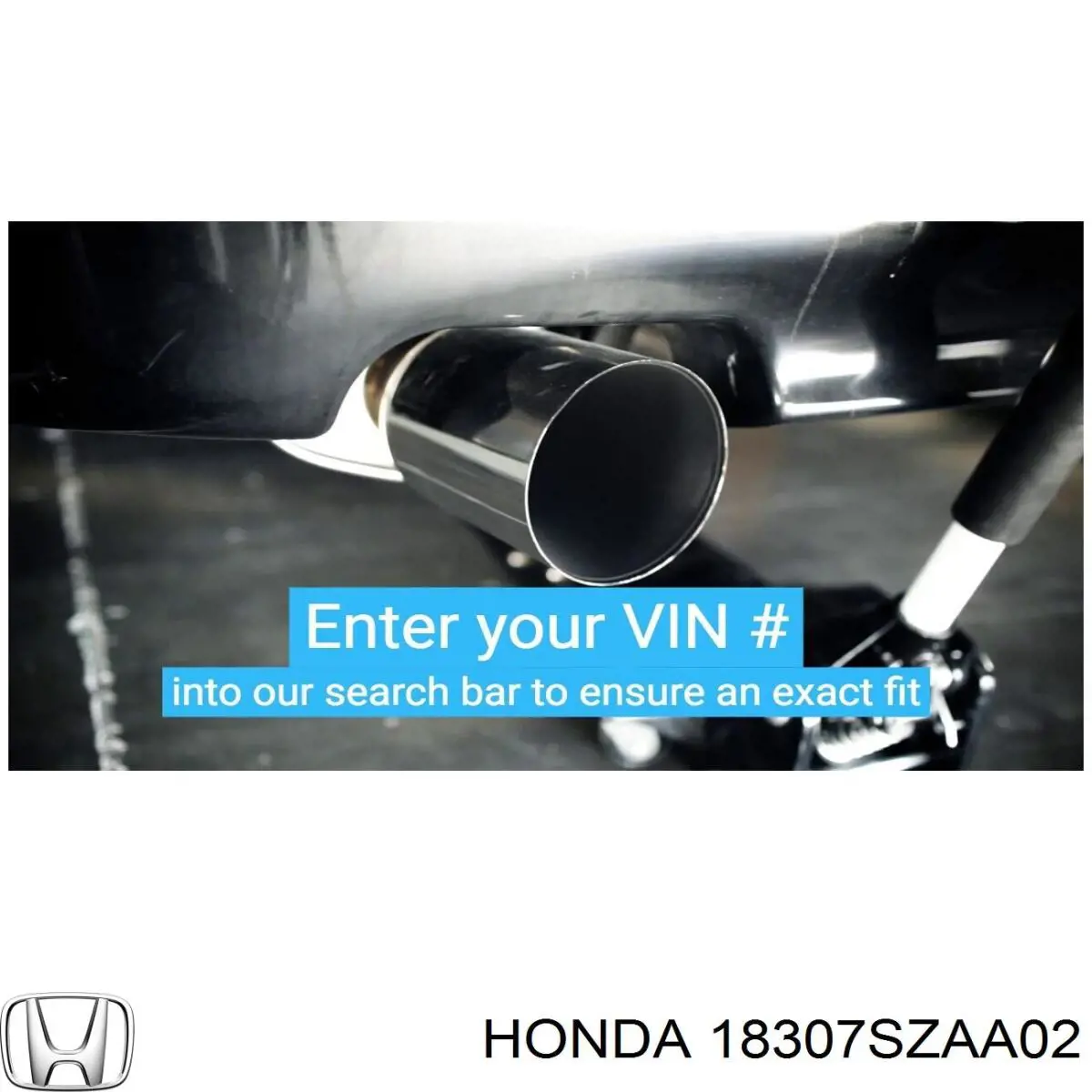 Купить 18307SZAA02 Honda Глушитель задний