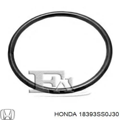 Кольцо приемной трубы глушителя на Honda CR-V III 