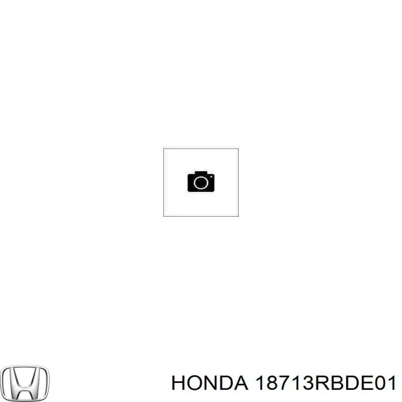 18713RBDE01 Honda Прокладка EGR клапана рециркуляции