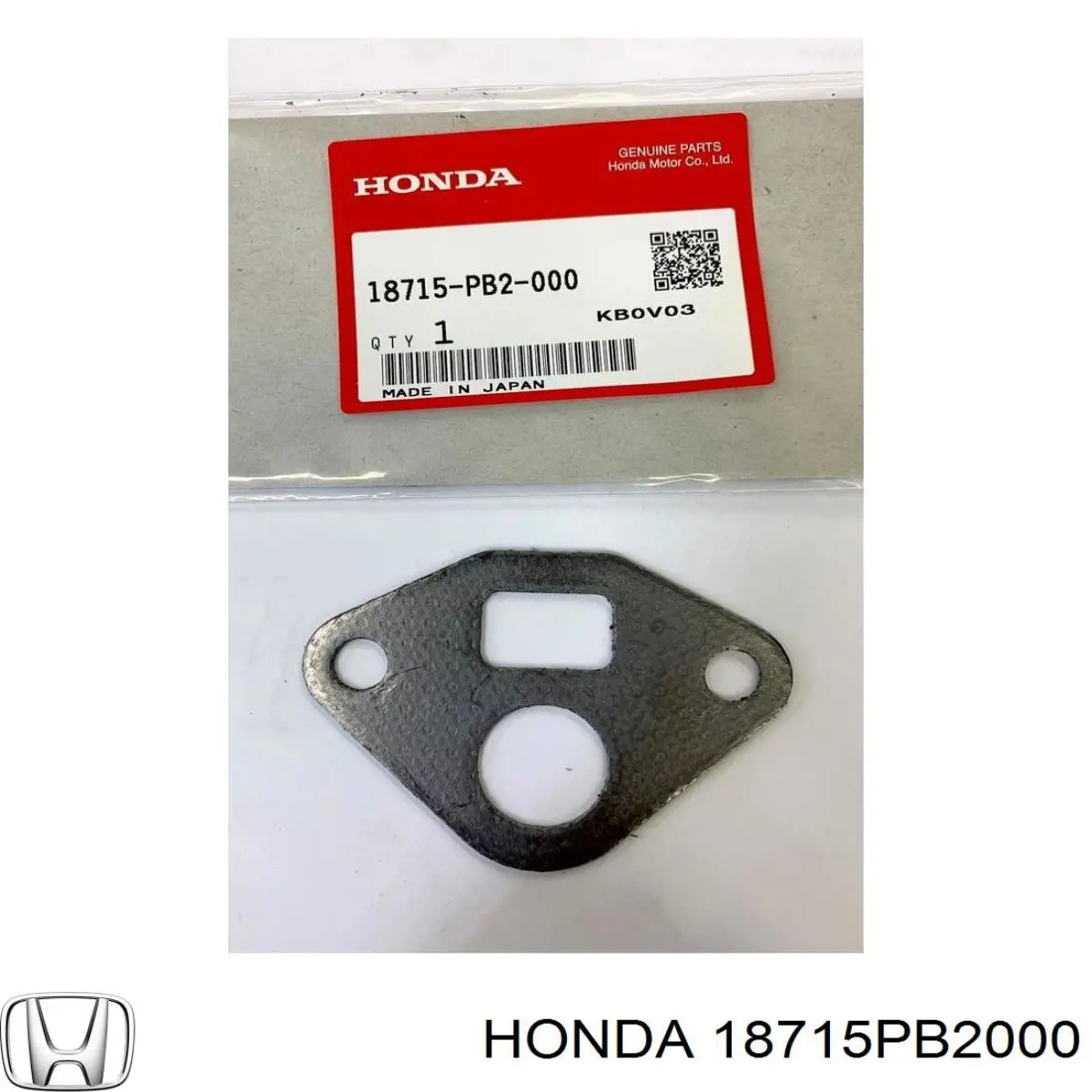 18715PB2000 Honda прокладка egr-клапана рециркуляции