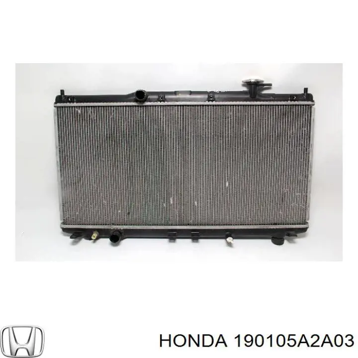 Радиатор 190105A2A03 Honda