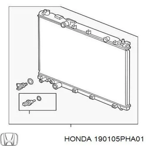 190105PHA01 Honda радиатор