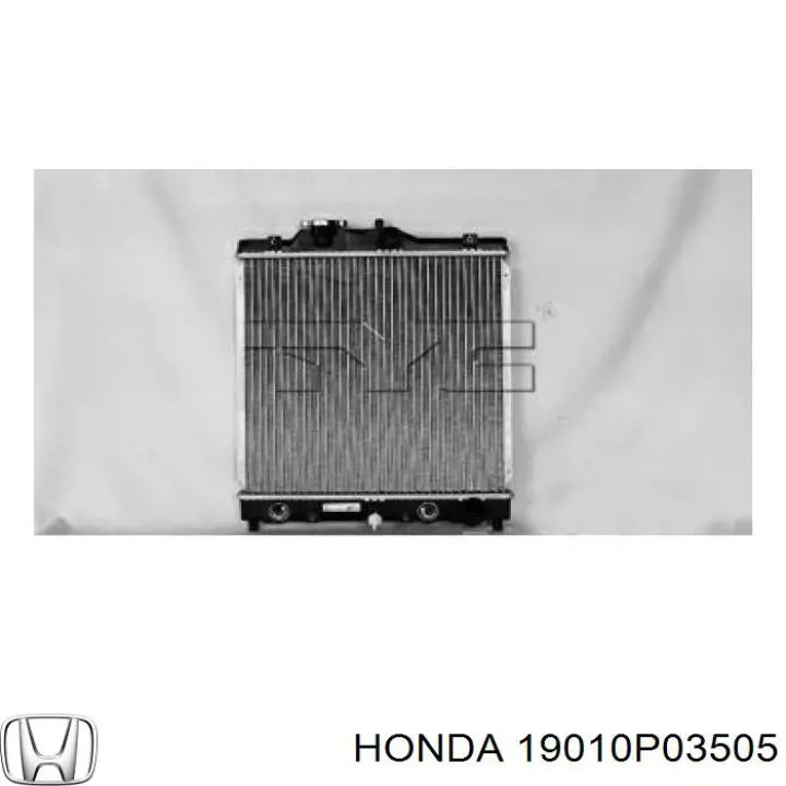 19010P03505 Honda радиатор