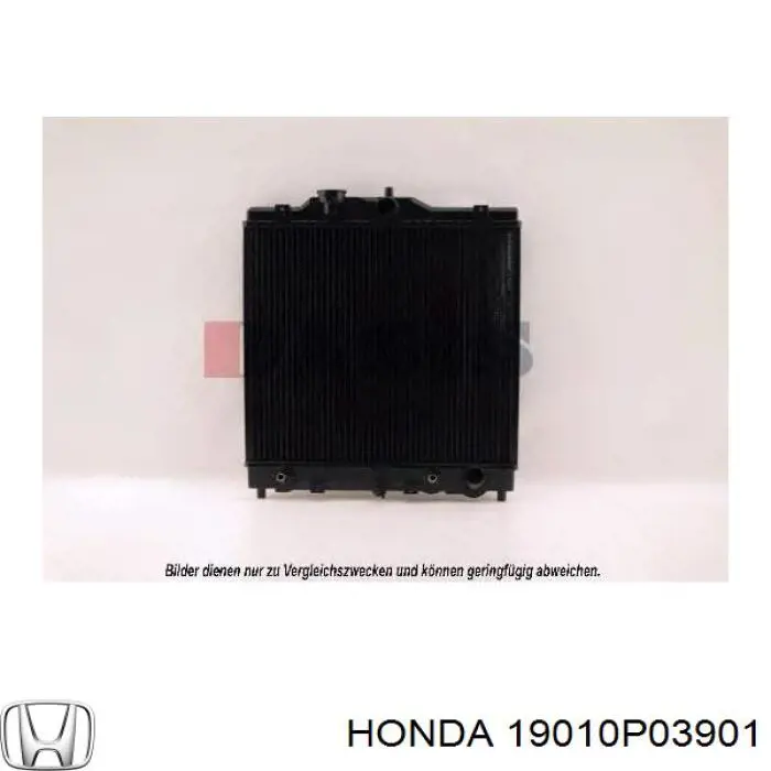 19010P03901 Honda радиатор