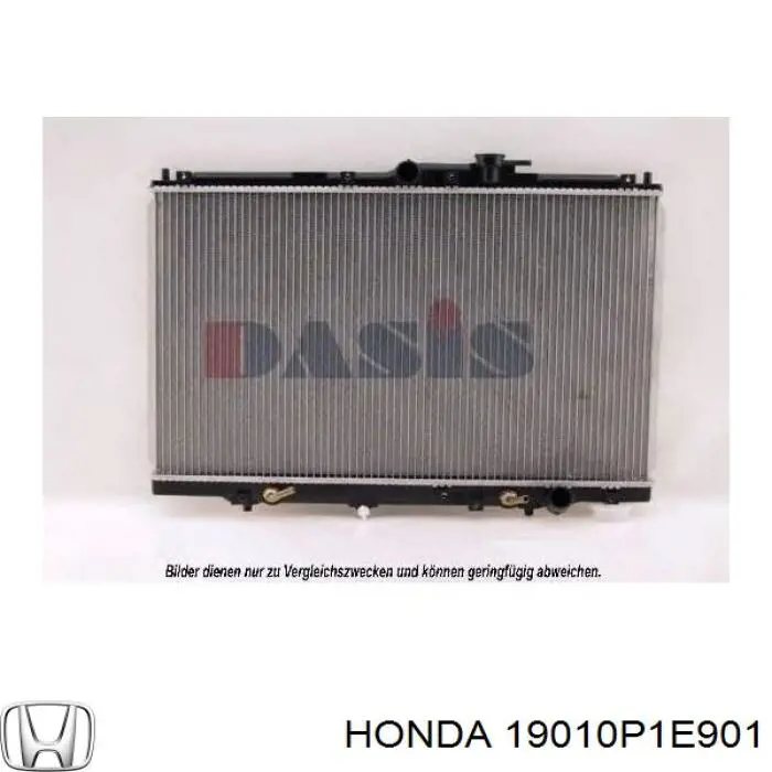 19010P1E901 Honda радиатор