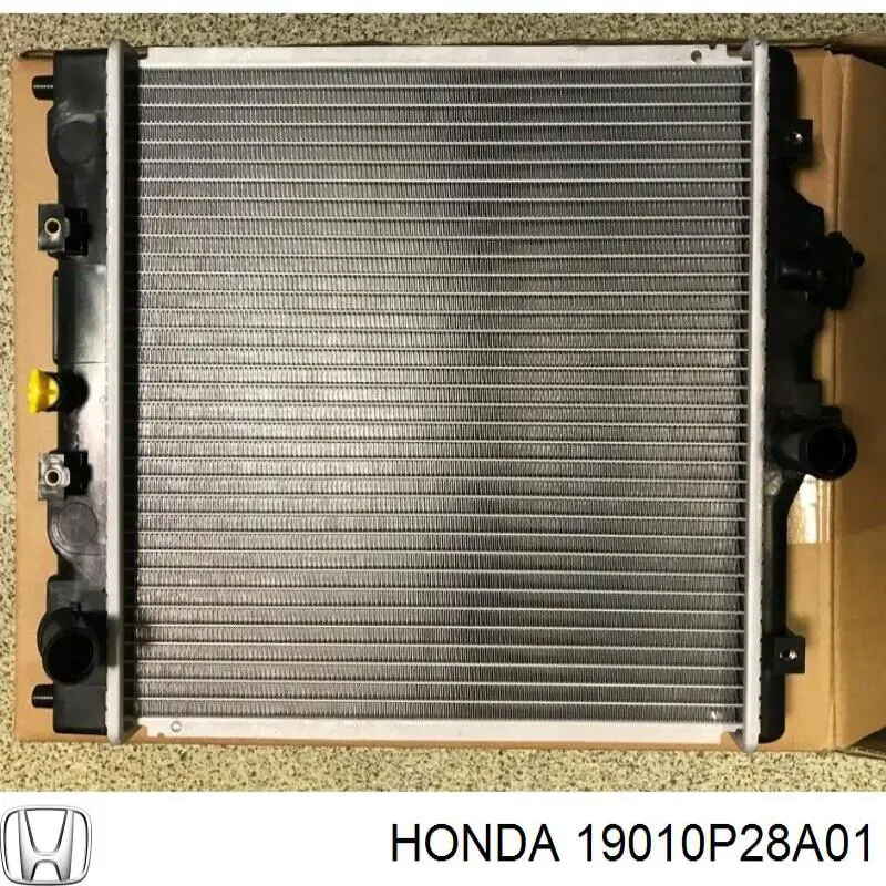 Радиатор охлаждения двигателя Honda 19010P28A01 цена, от 50.60 USD