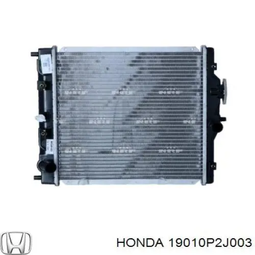 Купить 19010P2J003 Honda Радиатор водяной