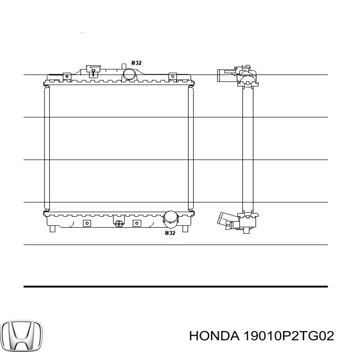 19010P2TG02 Honda