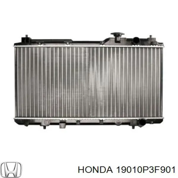 Радиатор охлаждения двигателя Honda 19010P3F901 цена, от 79.42 USD