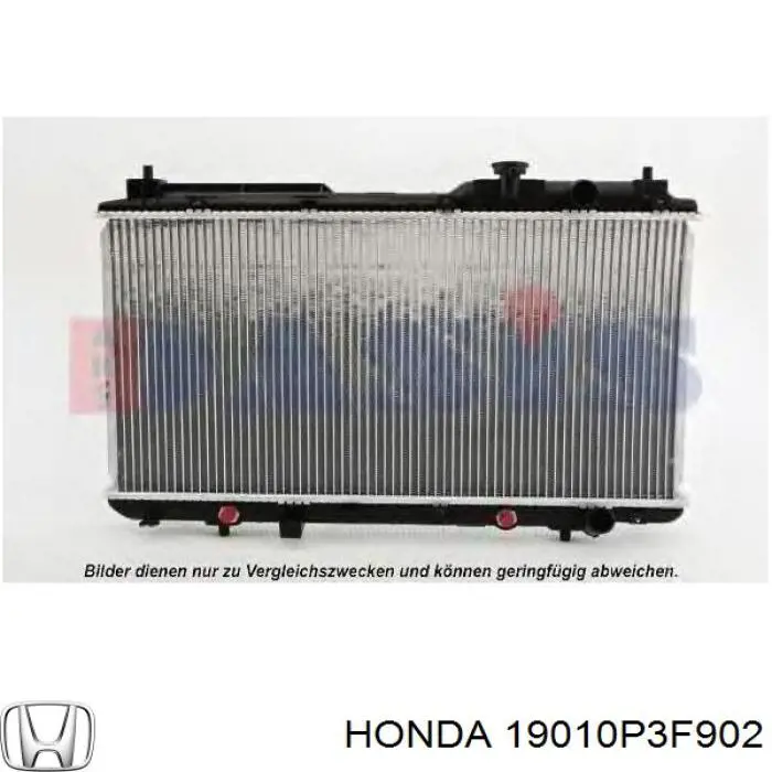 Радиатор охлаждения двигателя Honda 19010P3F902 цена, от 76.69 USD