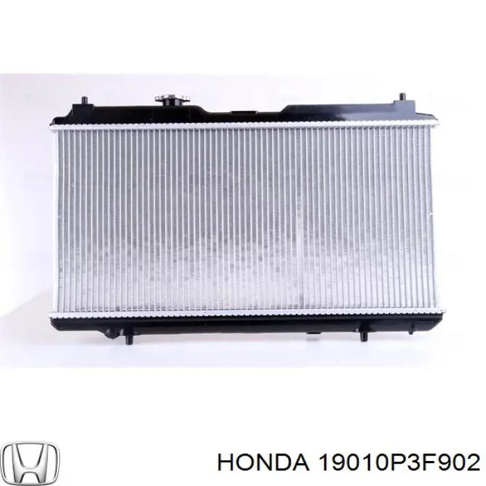 Купить 19010P3F902 Honda Радиатор водяной
