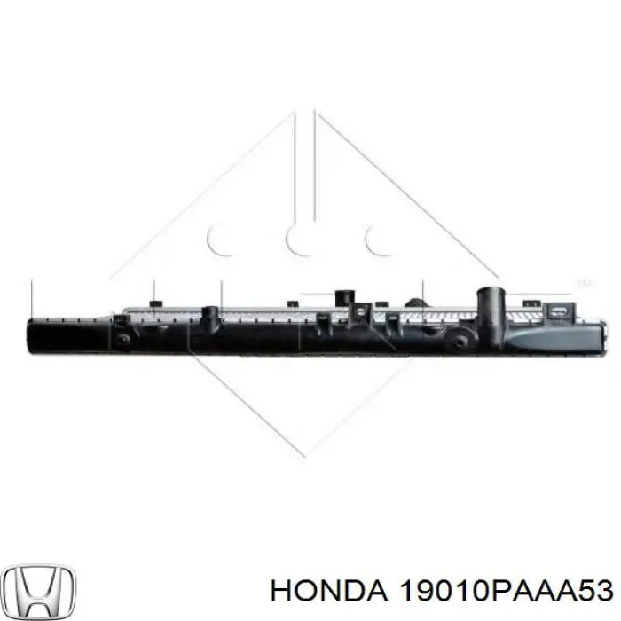 Радиатор охлаждения двигателя Honda 19010PAAA51 цена, от 53.37 USD