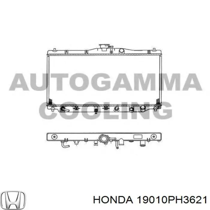 19010PH3621 Honda Радиатор основной