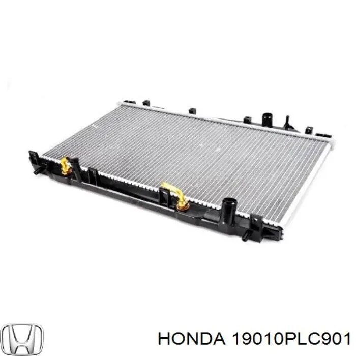 Радиатор охлаждения двигателя Honda 19010PLC901 цена, от 61.87 USD