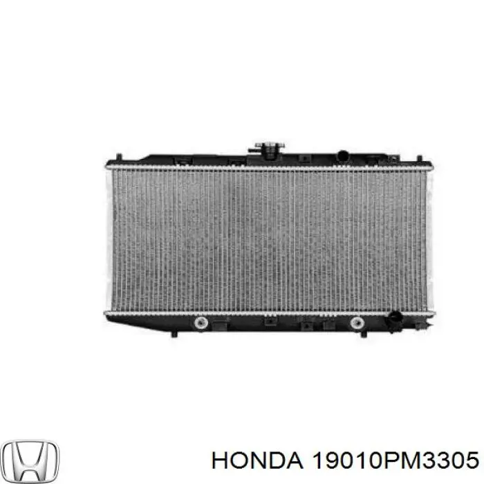 Радиатор охлаждения двигателя HONDA 19010PM3305
