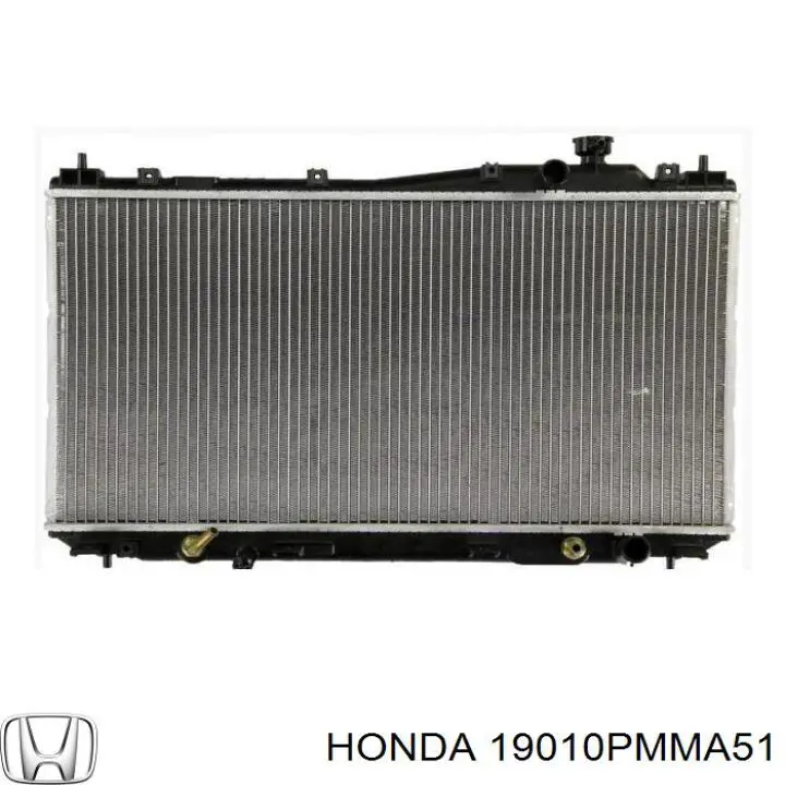 Купить 19010PMMA51 Honda Радиатор водяной