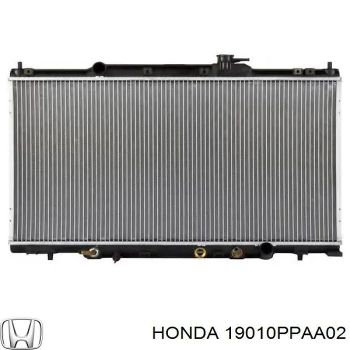 Радиатор 19010PPAA02 Honda