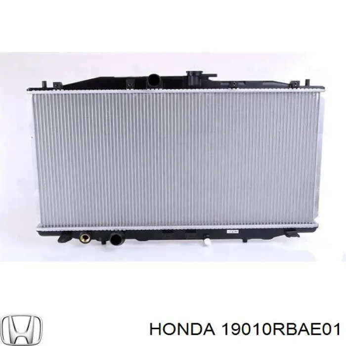 Радиатор охлаждения двигателя Honda 19010RBAE01