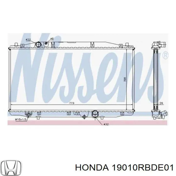 19010RBDE01 Honda