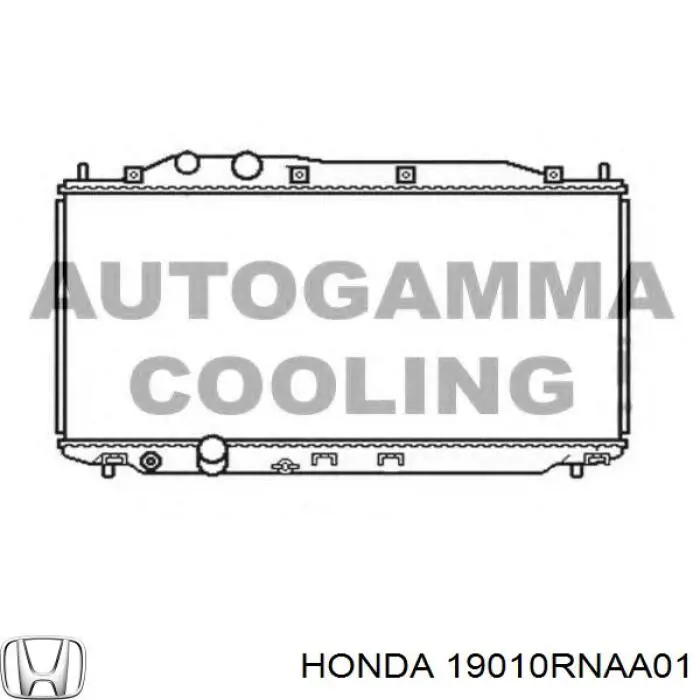 Радиатор 19010RNAA01 Honda