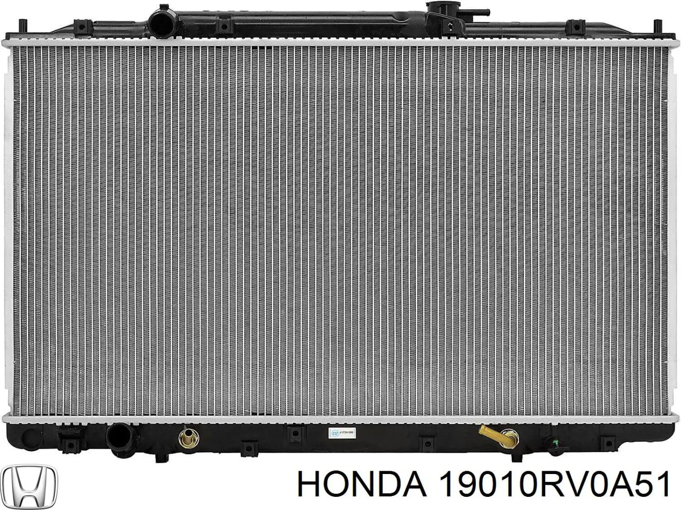 Радиатор охлаждения двигателя Honda 19010RV0A51 цена, от 93.33 USD