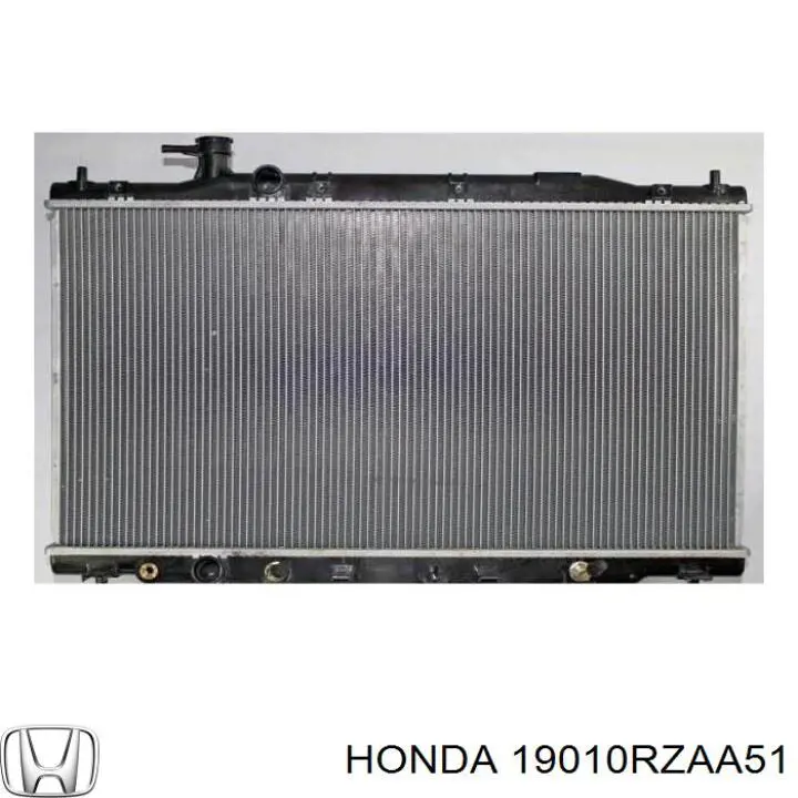 Радиатор охлаждения двигателя Honda 19010RZAA51