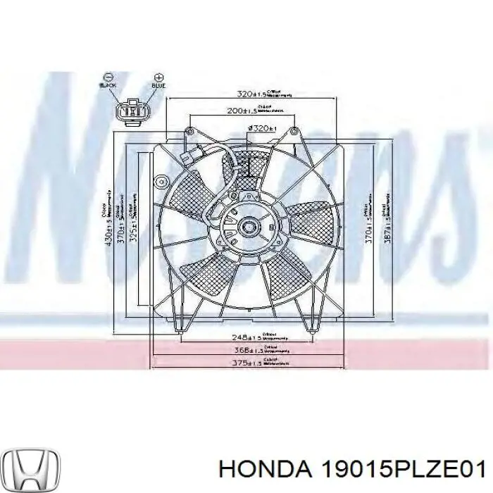 19015PLZE01 Honda 