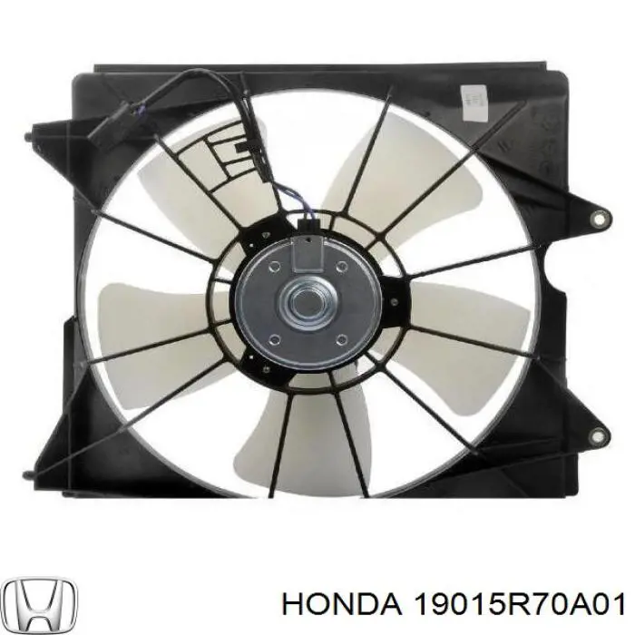 Диффузор радиатора охлаждения Honda 19015R70A01