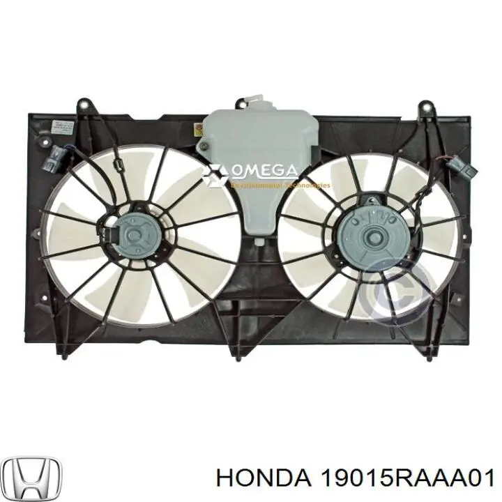Диффузор радиатора охлаждения в сборе с крыльчаткой FPS 30W10