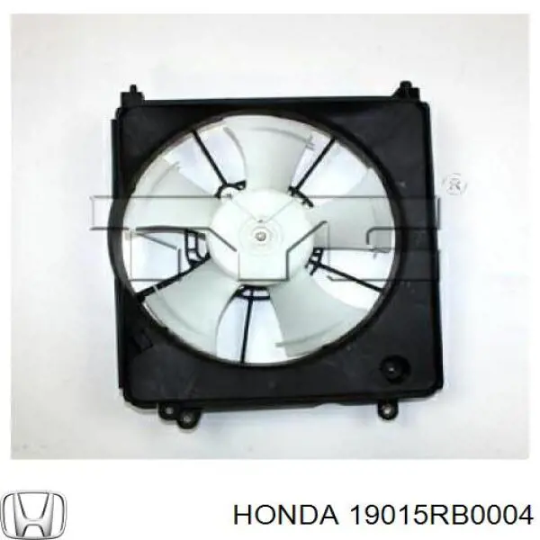 Диффузор радиатора охлаждения Honda 19015RB0004