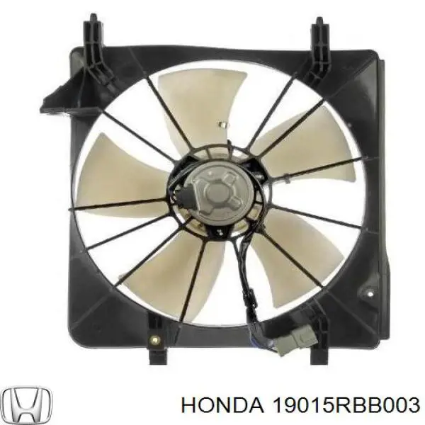 Диффузор радиатора охлаждения Honda 19015RBB003