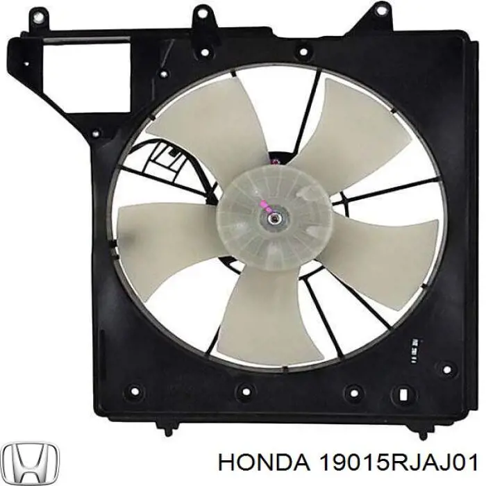 Диффузор радиатора охлаждения Honda 19015RJAJ01