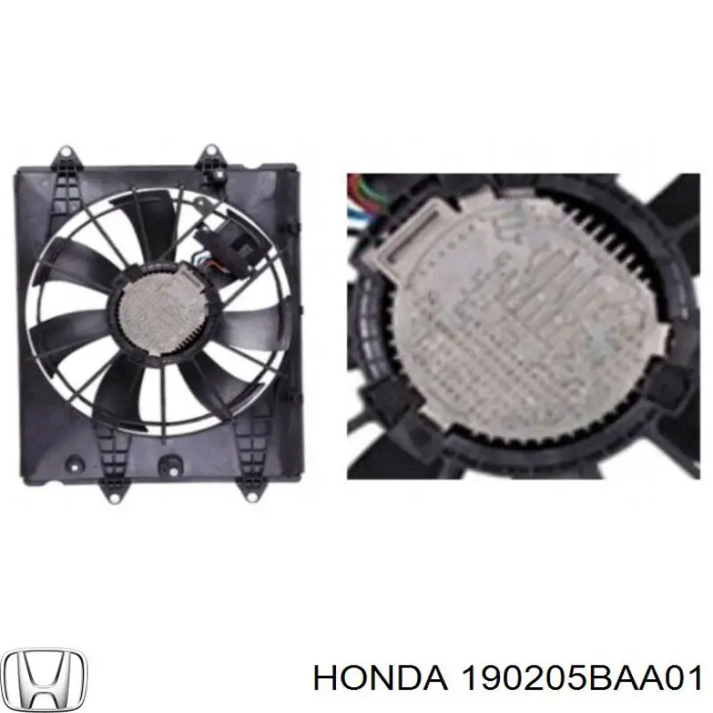 Ventilador (roda de aletas) do radiador de esfriamento para Honda Civic (FC)