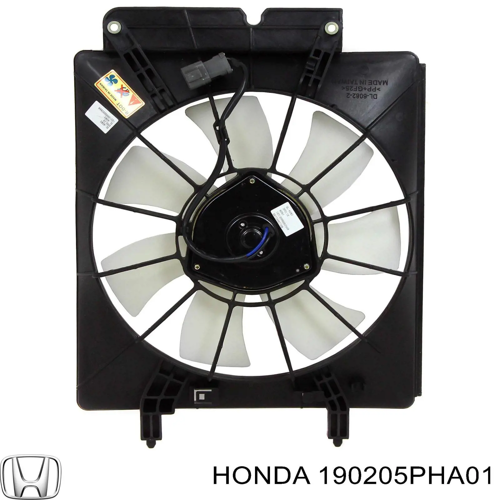Купить 190205PHA01 Honda Вентилятор (крыльчатка) радиатора охлаждения левый