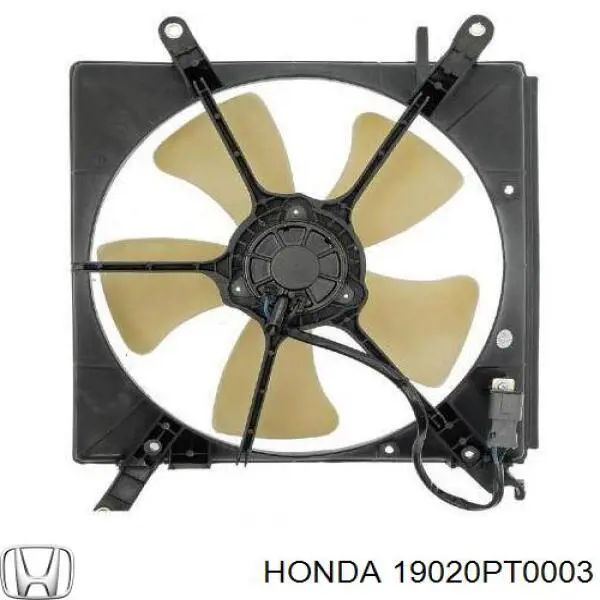 Мотор вентилятора системы охлаждения Honda 19020PT0003 цена, от  