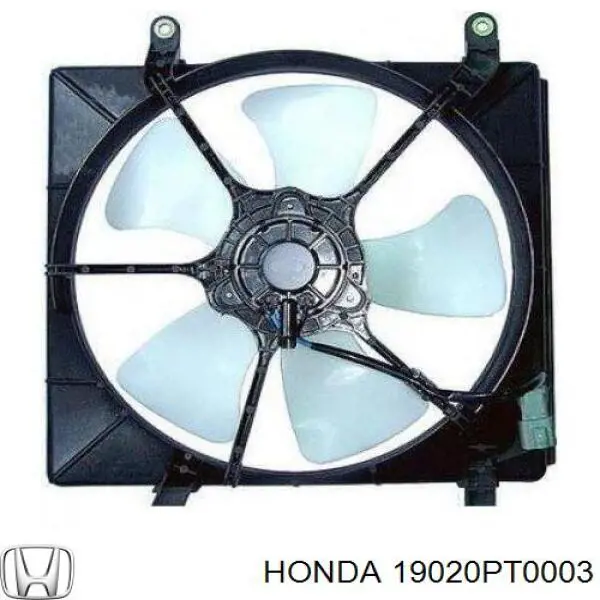 Купить 19020PT0003 Honda Мотор вентилятора системы охлаждения