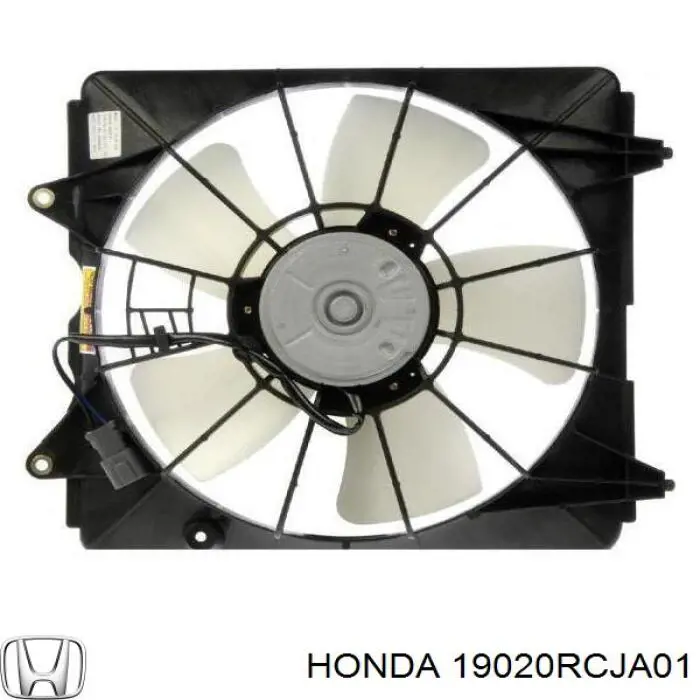 Мотор вентилятора системы охлаждения на Honda Civic VIII 