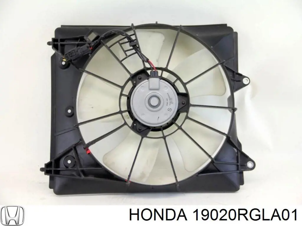 19020RGLA01 Honda вентилятор (крыльчатка радиатора охлаждения)