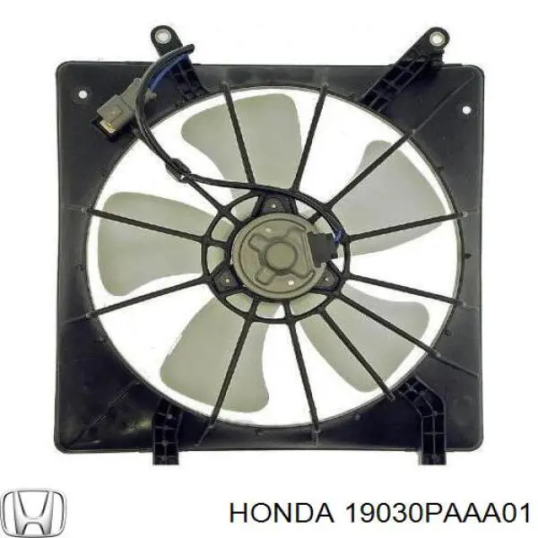 Купить 19030PAAA01 Honda Мотор вентилятора системы охлаждения