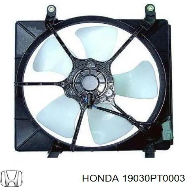 Купить 19030PT0003 Honda Мотор вентилятора системы охлаждения