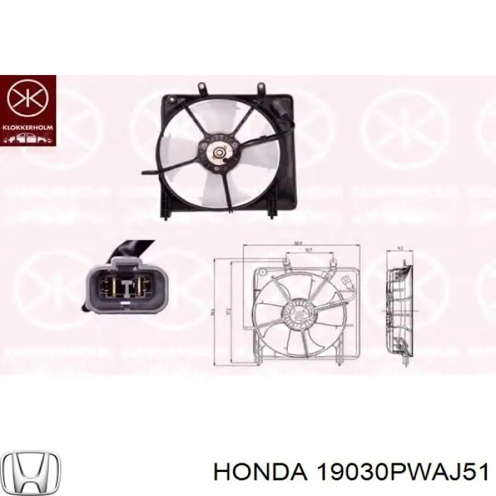 19030PWAJ51 Honda