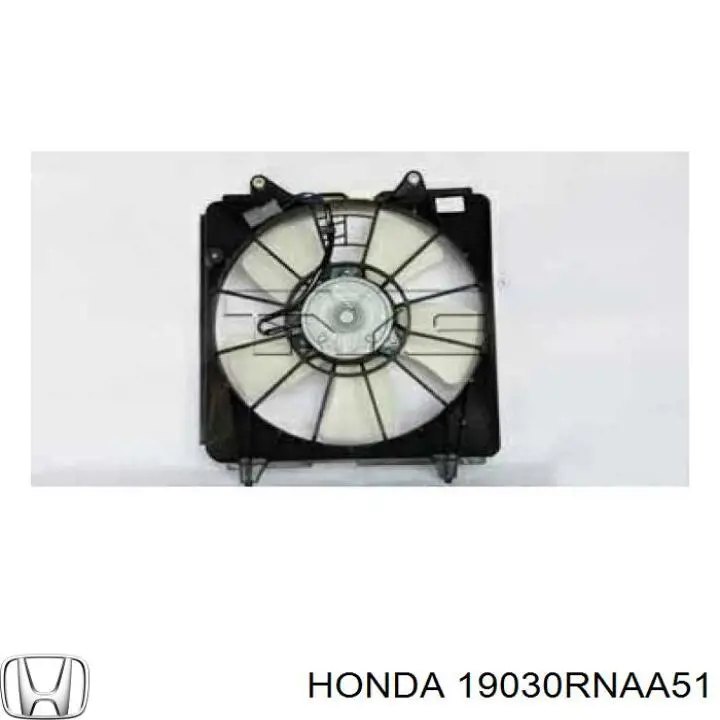 Крыльчатка радиатора охлаждения 19030RGLA01 Honda